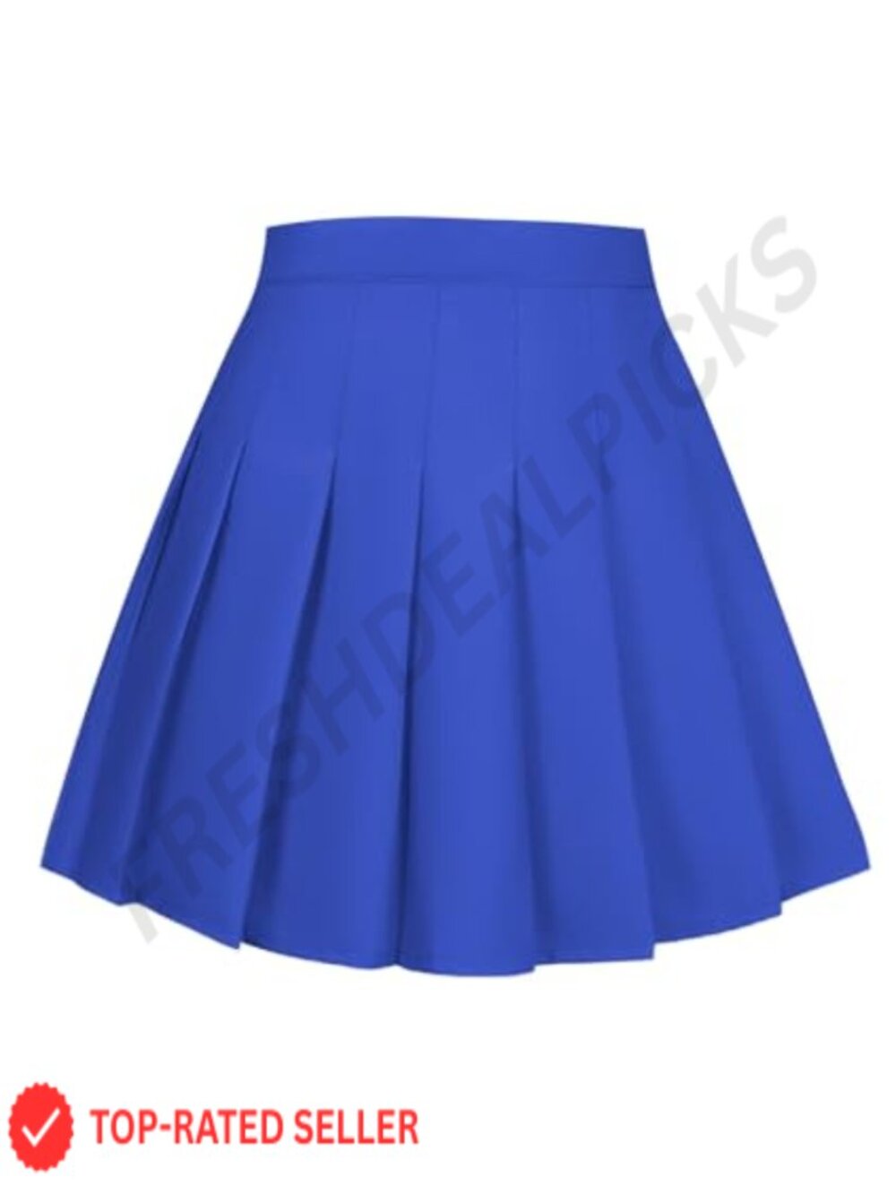 High Waisted Pleated Skort with Built-in Shorts Casual Tennis Skirt